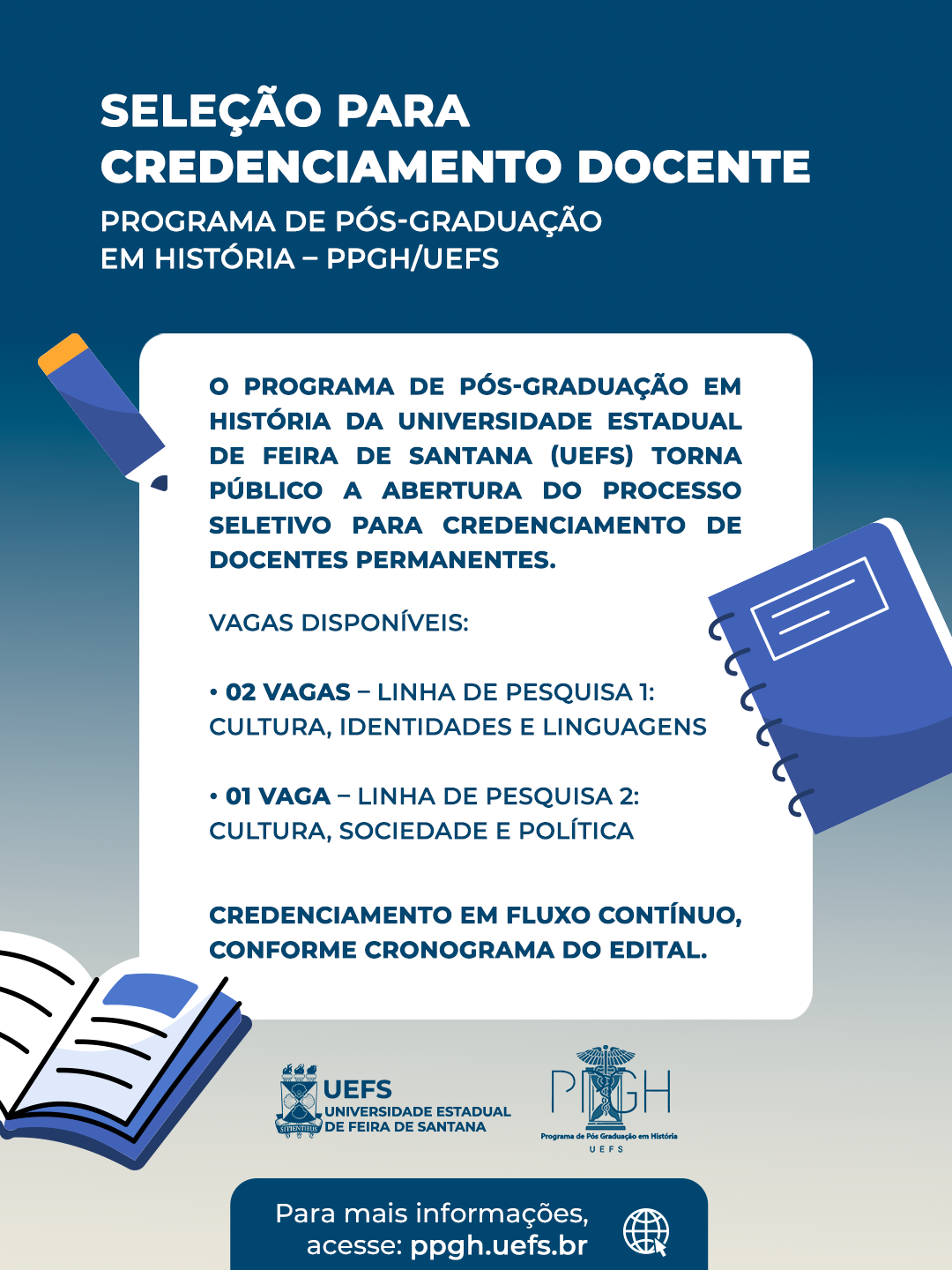 Edital de Credenciamento de Docentes Permanentes